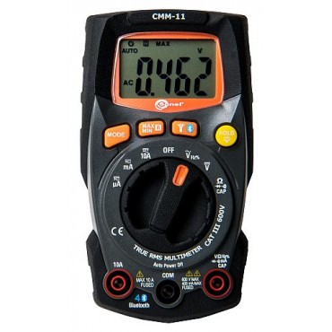 Multimetro Digital CAT III 600V/10A - SONEL CMM-11